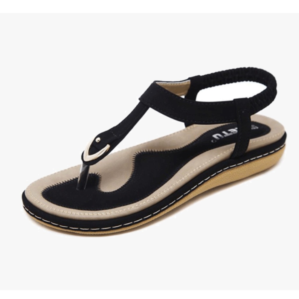 Comfy Sandal Black  EUC